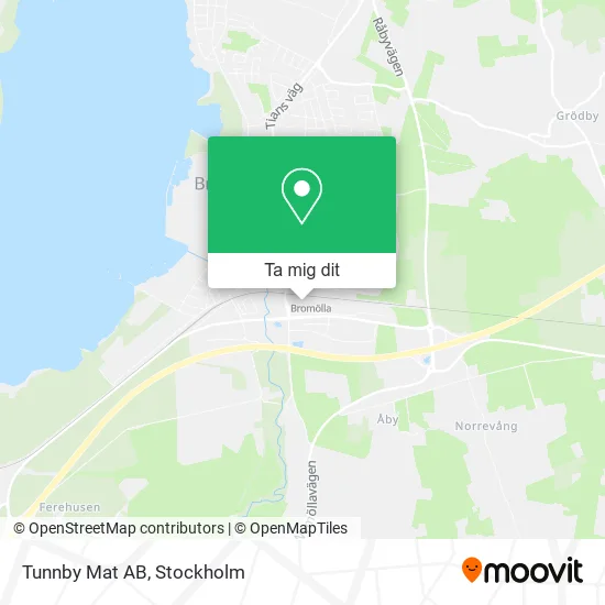 Tunnby Mat AB karta