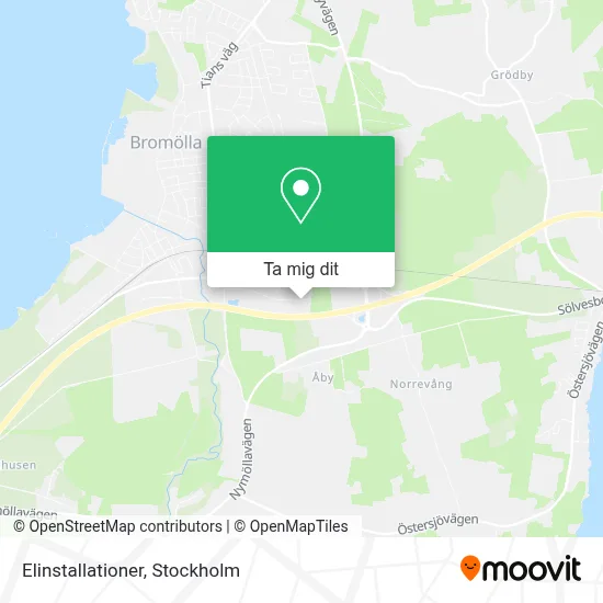 Elinstallationer karta