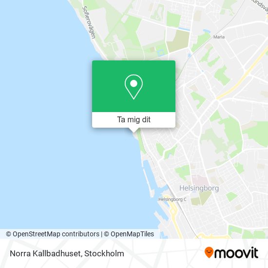 Norra Kallbadhuset karta