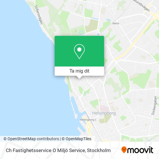 Ch Fastighetsservice O Miljö Service karta