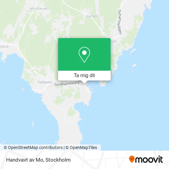 Handvavt av Mo karta