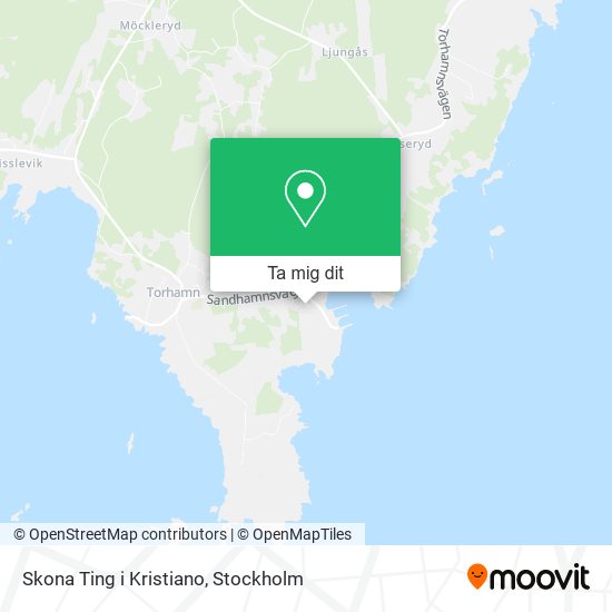 Skona Ting i Kristiano karta