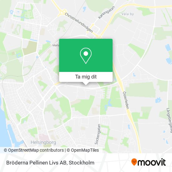Bröderna Pellinen Livs AB karta