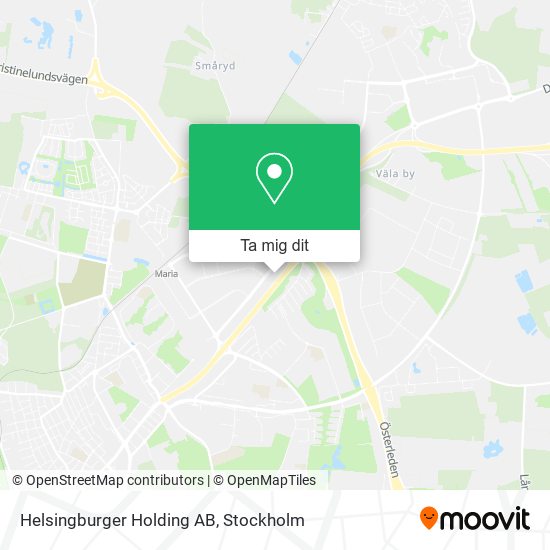 Helsingburger Holding AB karta