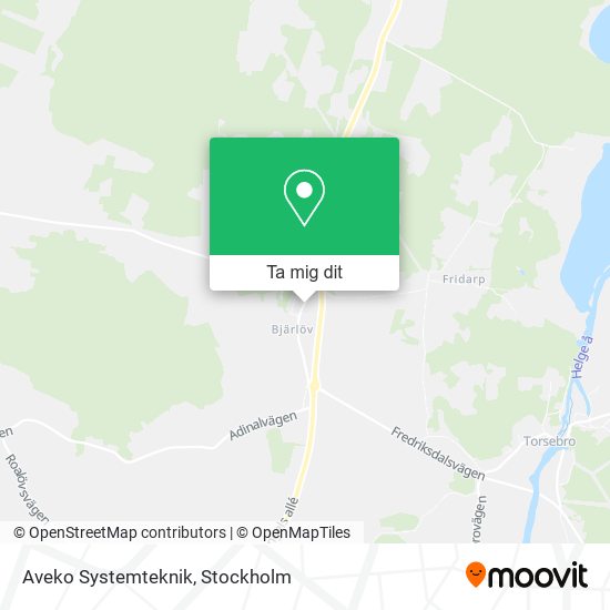 Aveko Systemteknik karta