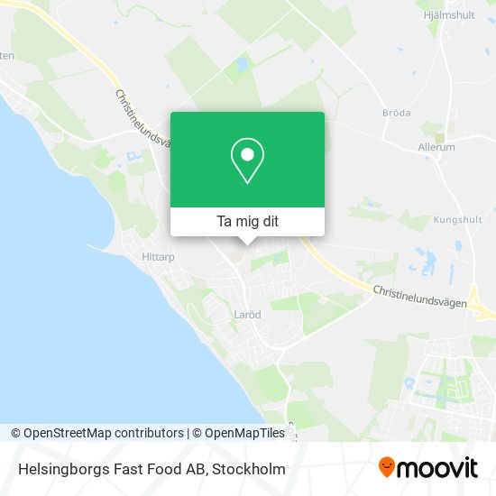 Helsingborgs Fast Food AB karta