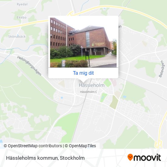 Hässleholms kommun karta