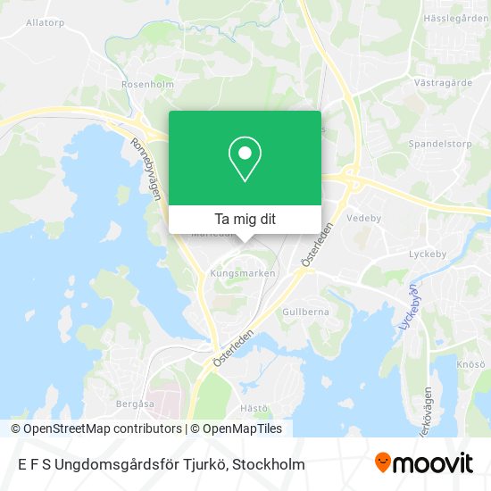 E F S Ungdomsgårdsför Tjurkö karta