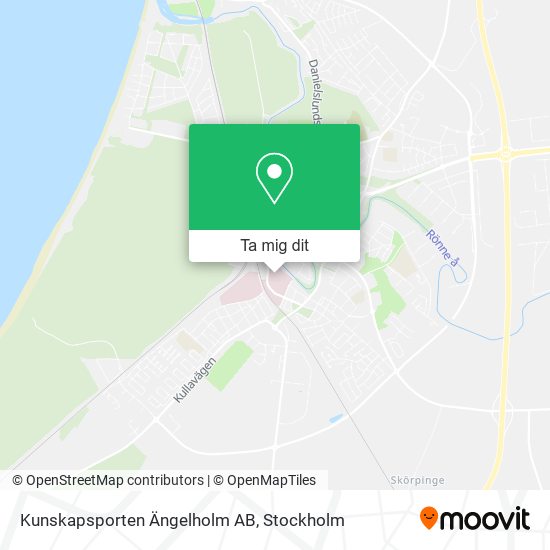 Kunskapsporten Ängelholm AB karta