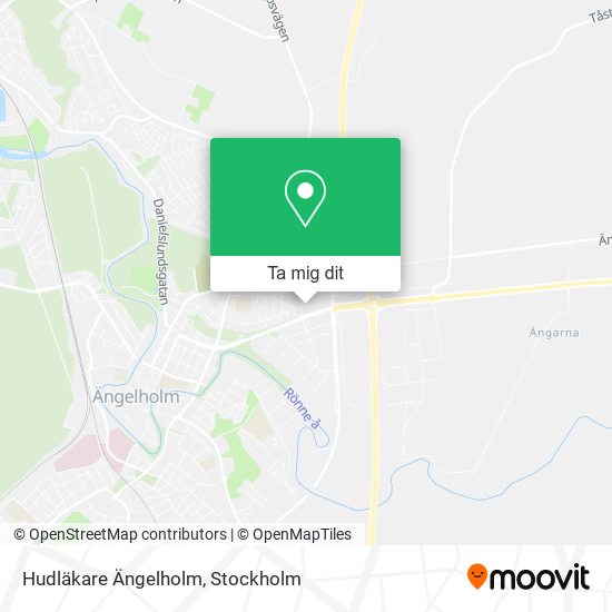 Hudläkare Ängelholm karta