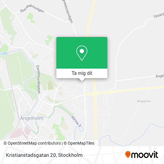 Kristianstadsgatan 20 karta