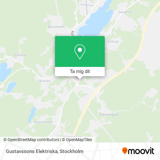 Gustavssons Elektriska karta
