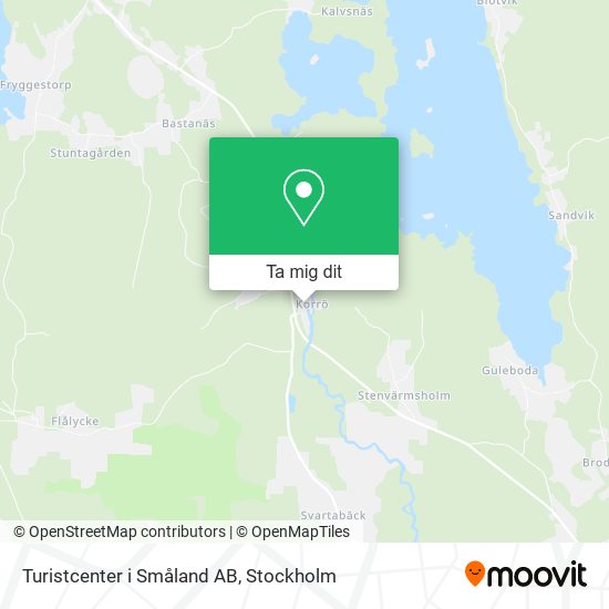Turistcenter i Småland AB karta