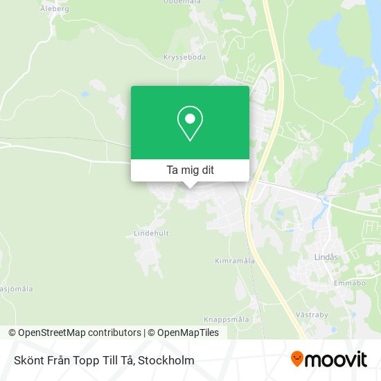 Skönt Från Topp Till Tå karta