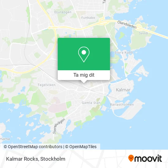 Kalmar Rocks karta