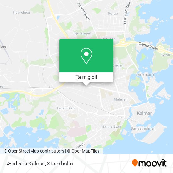 Ændiska Kalmar karta