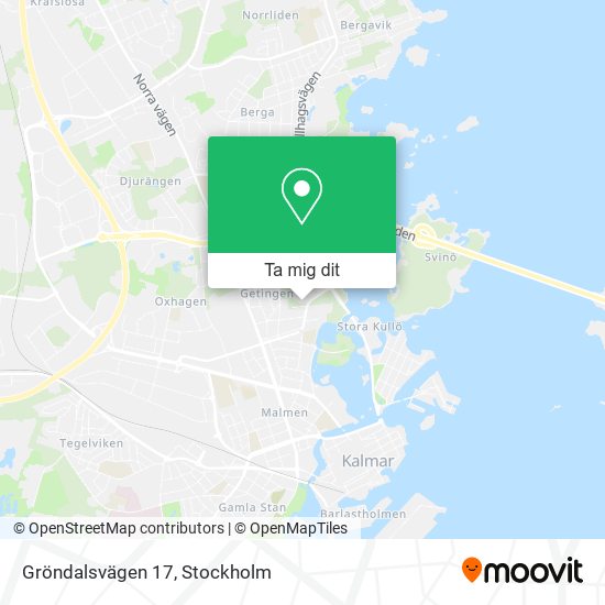 Gröndalsvägen 17 karta