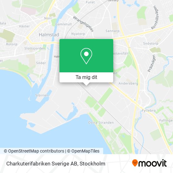 Charkuterifabriken Sverige AB karta