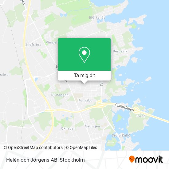 Helén och Jörgens AB karta