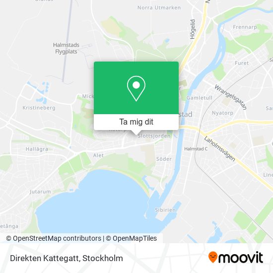 Direkten Kattegatt karta