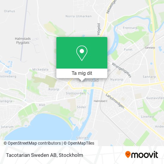 Tacotarian Sweden AB karta