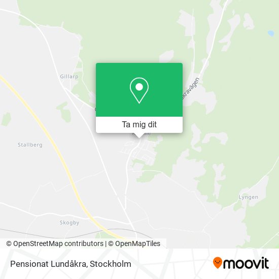 Pensionat Lundåkra karta