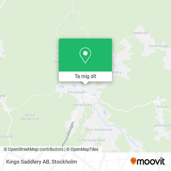 Kings Saddlery AB karta