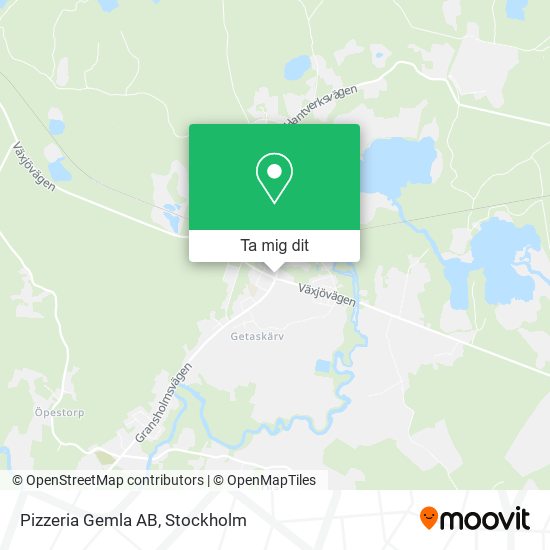 Pizzeria Gemla AB karta
