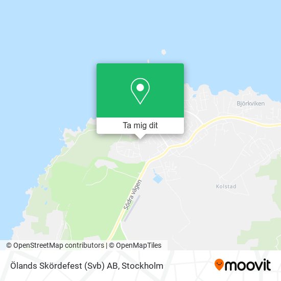 Ölands Skördefest (Svb) AB karta