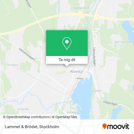 Lammet & Brödet karta