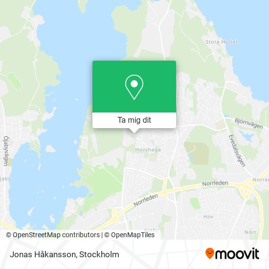 Jonas Håkansson karta