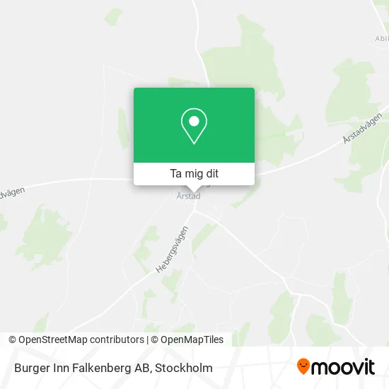 Burger Inn Falkenberg AB karta