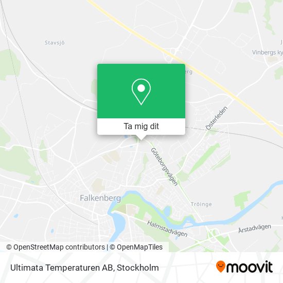 Ultimata Temperaturen AB karta