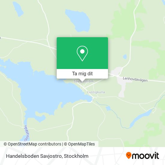 Handelsboden Savjostro karta
