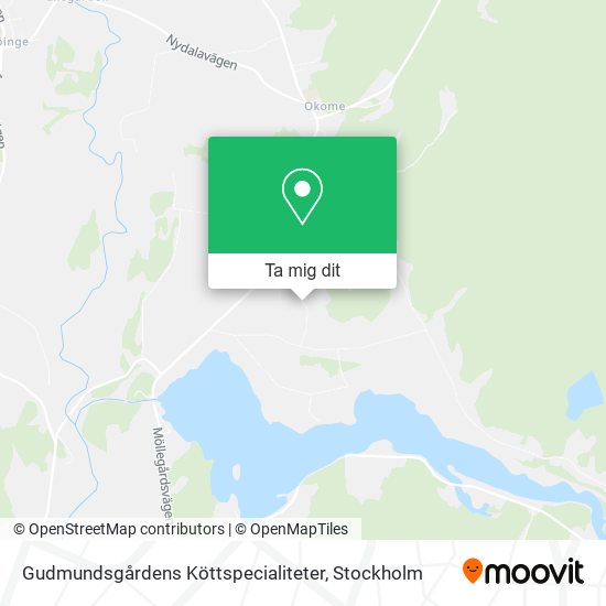 Gudmundsgårdens Köttspecialiteter karta