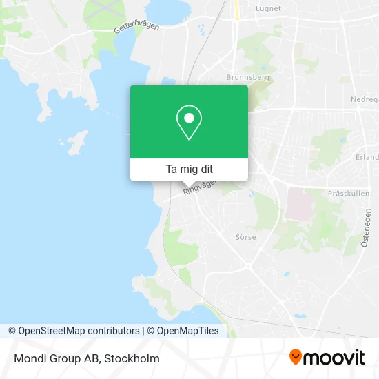 Mondi Group AB karta