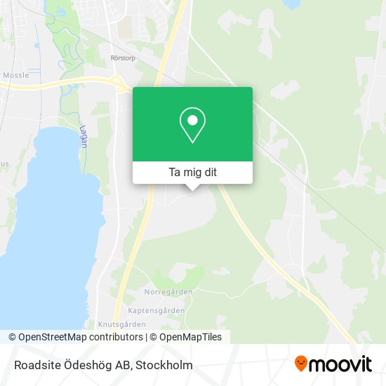 Roadsite Ödeshög AB karta