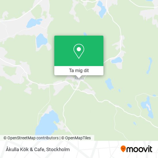Åkulla Kök & Cafe karta