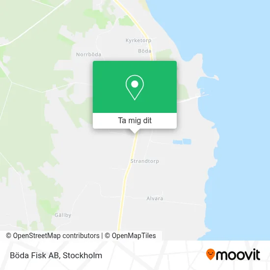 Böda Fisk AB karta