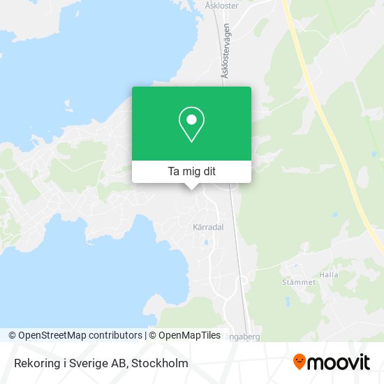 Rekoring i Sverige AB karta