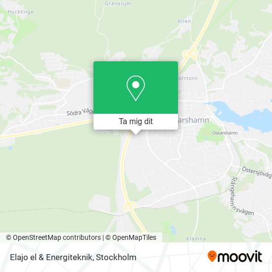 Elajo el & Energiteknik karta