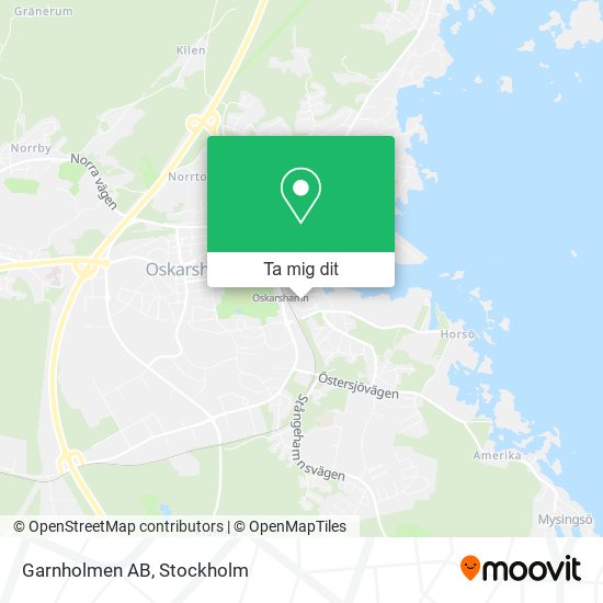 Garnholmen AB karta