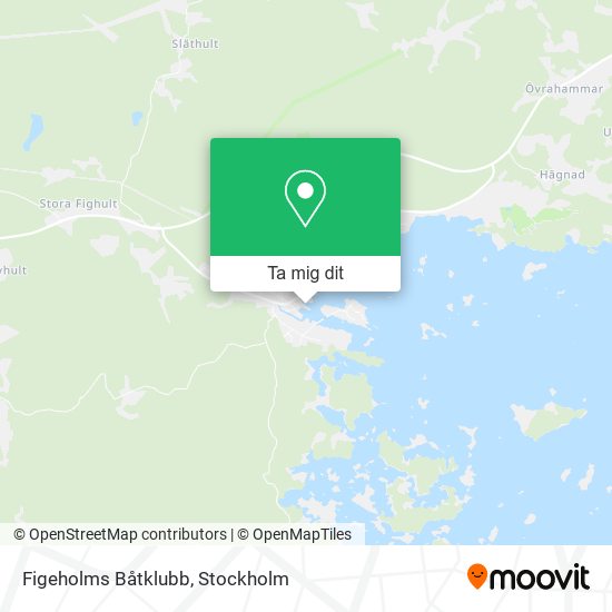 Figeholms Båtklubb karta