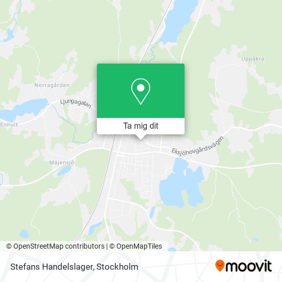 Stefans Handelslager karta