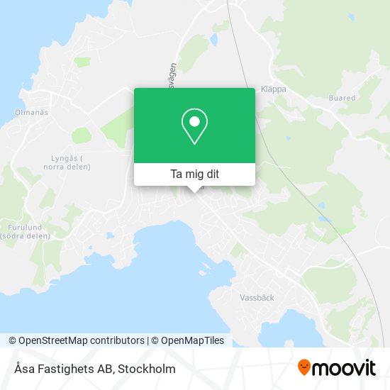 Åsa Fastighets AB karta