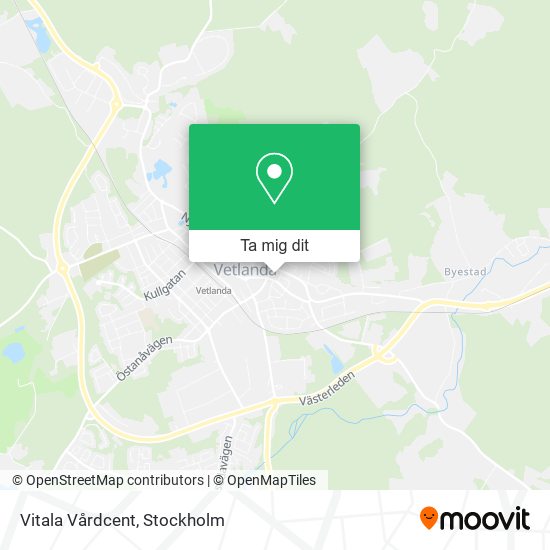 Vitala Vårdcent karta
