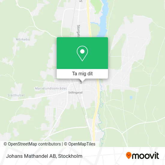 Johans Mathandel AB karta