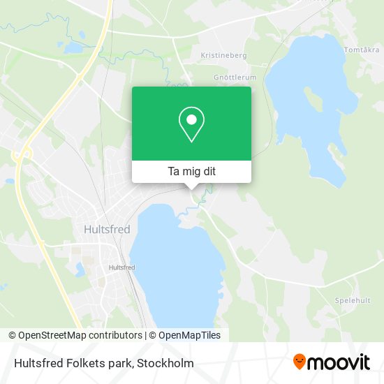 Hultsfred Folkets park karta