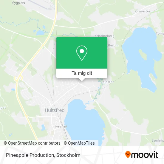 Pineapple Production karta