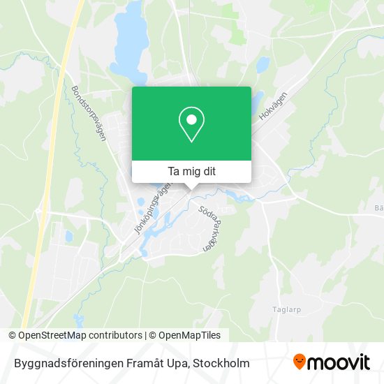Byggnadsföreningen Framåt Upa karta